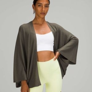 Lululemon Cashlu Knit Textured Wrap